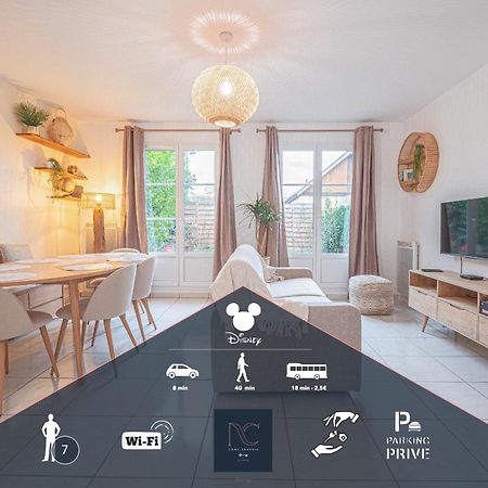 *Disneyland-Paris* 7Pers, Wifi, Parking Bailly-Romainvilliers Zewnętrze zdjęcie
